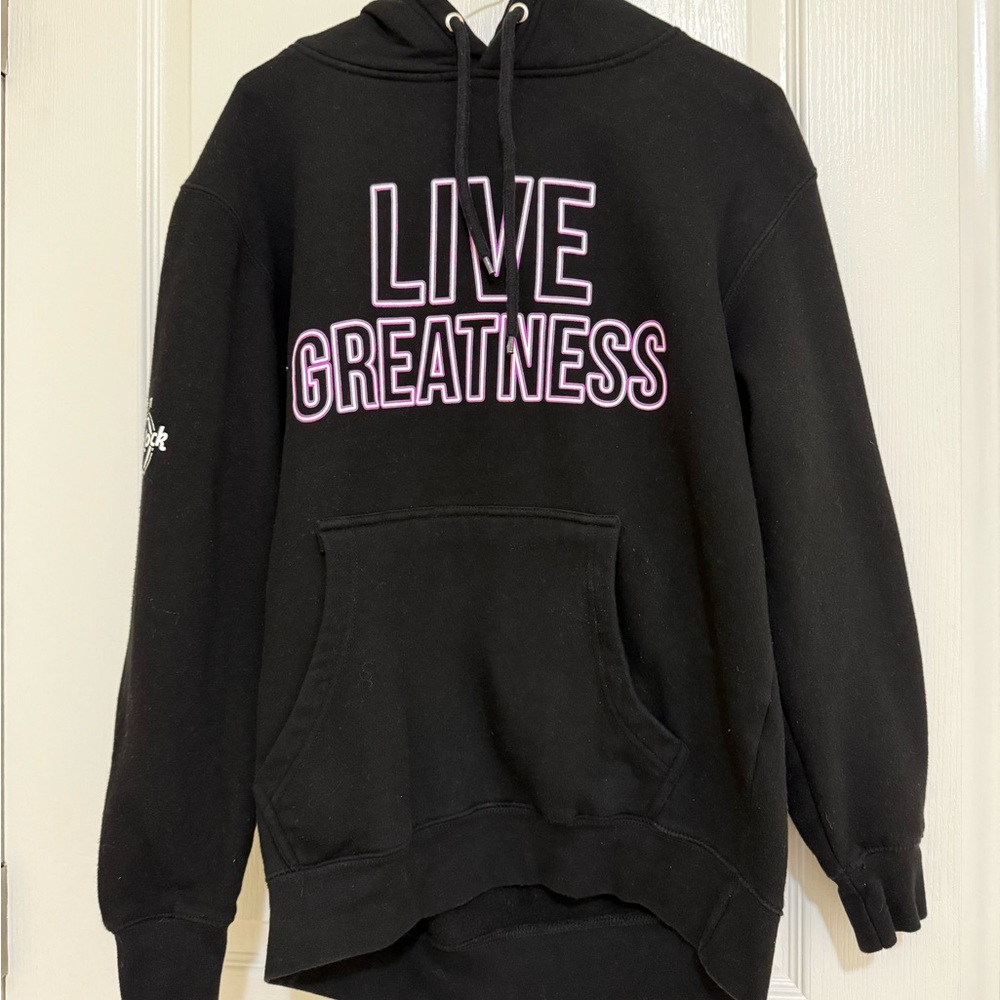 Hard Rock Cafe Black Hoodie with Purple Accents